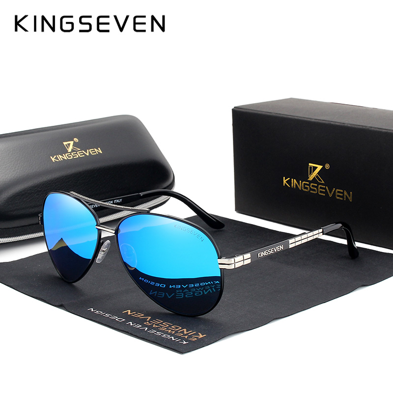 Sunglasses Aviator Polarized - KINGSEVEN 2024 Occhiali da sole polarizzati