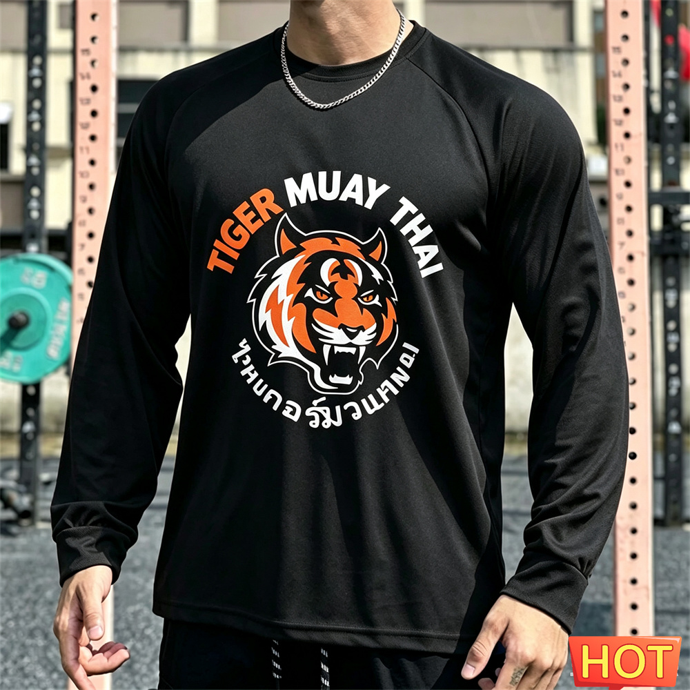 Tee Graphic Print - Maglietta a maniche lunghe da uomo