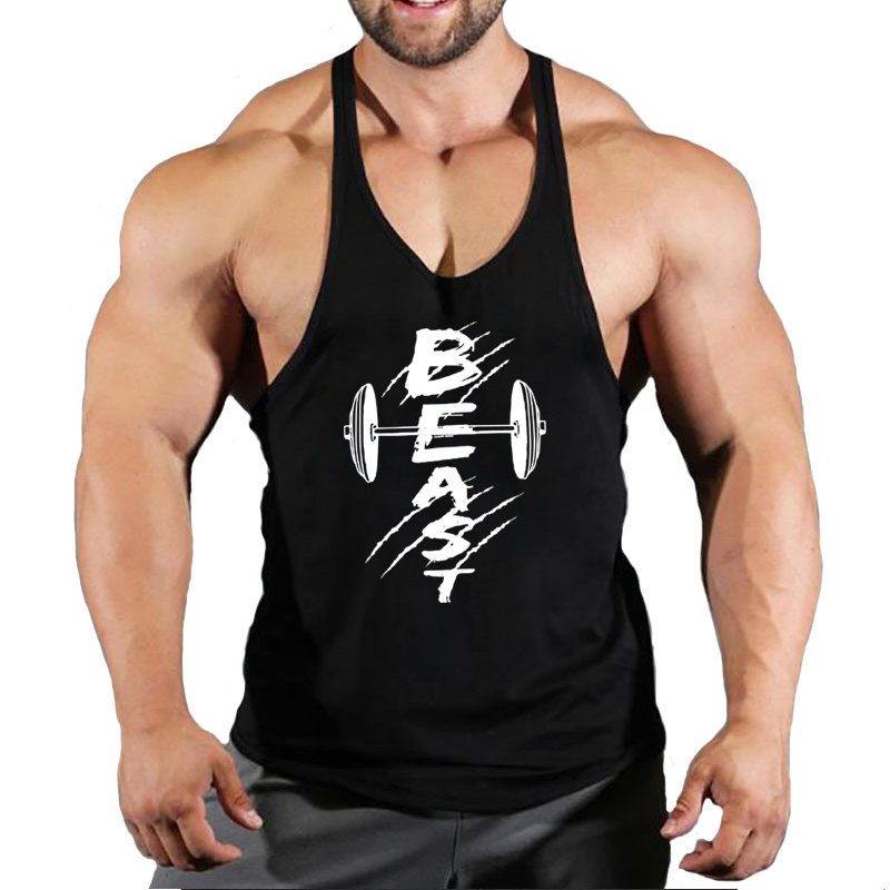Tank Top Muscle - Estate di Marca Fitness Canotta Da