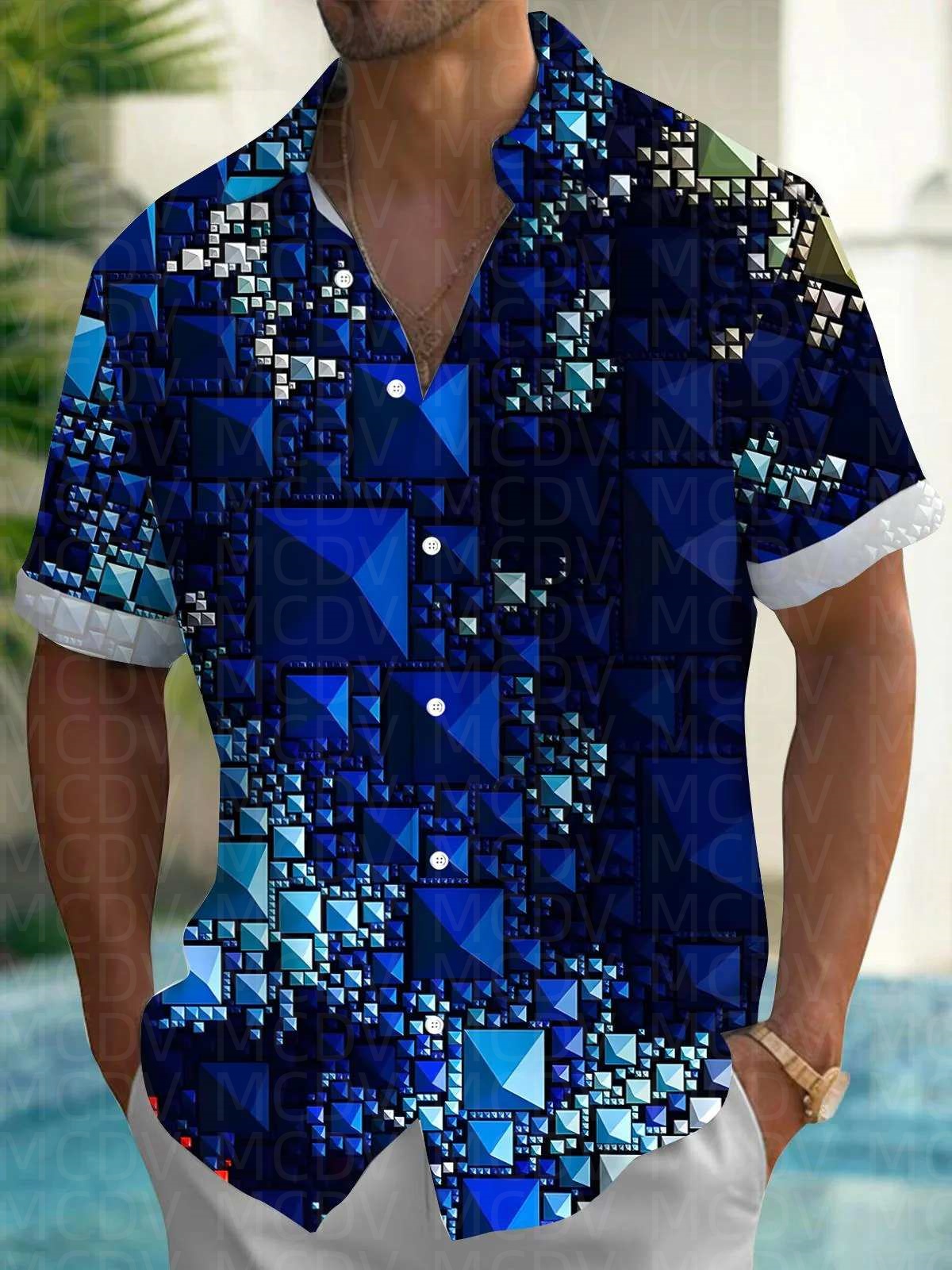 Camicia hawaiana da uomo con m - Shirt Camp Collar recensione e prezzo