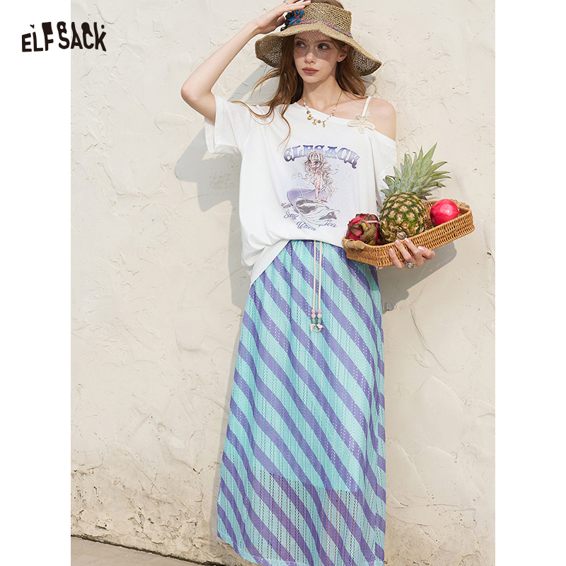 ELFSACK Set da donna con magli - Tee Graphic Print recensione e prezzo