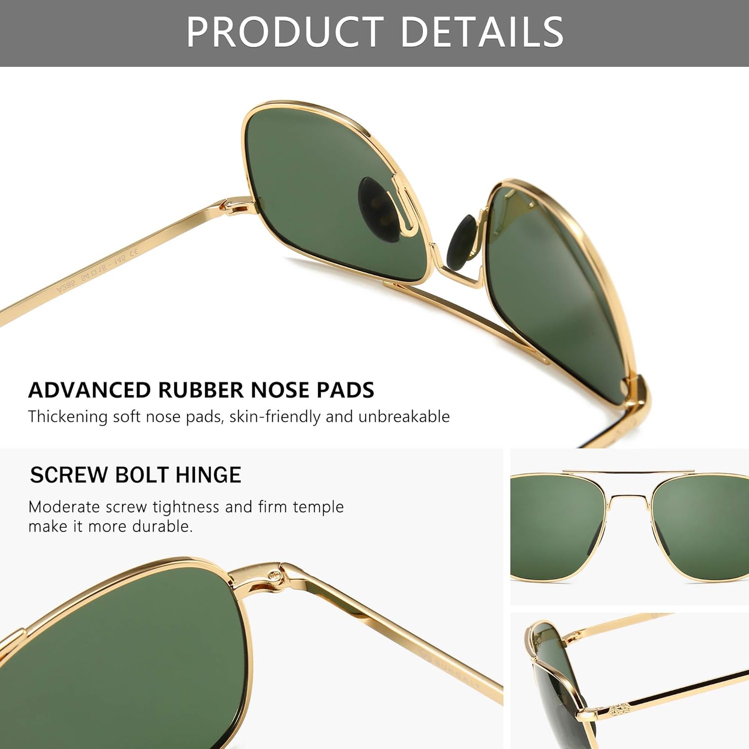 Occhiali da sole polarizzati d - Sunglasses Aviator Polarized recensione e prezzo