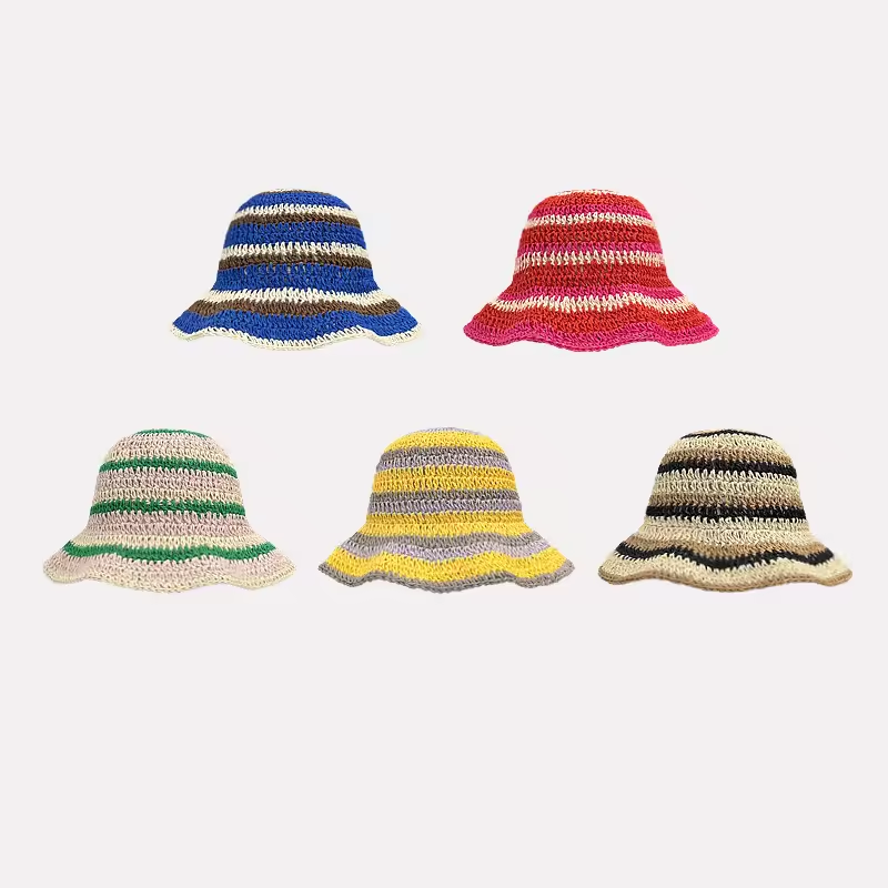 Nuovi cappelli all'uncinetto i - Bucket Hat Straw recensione e prezzo
