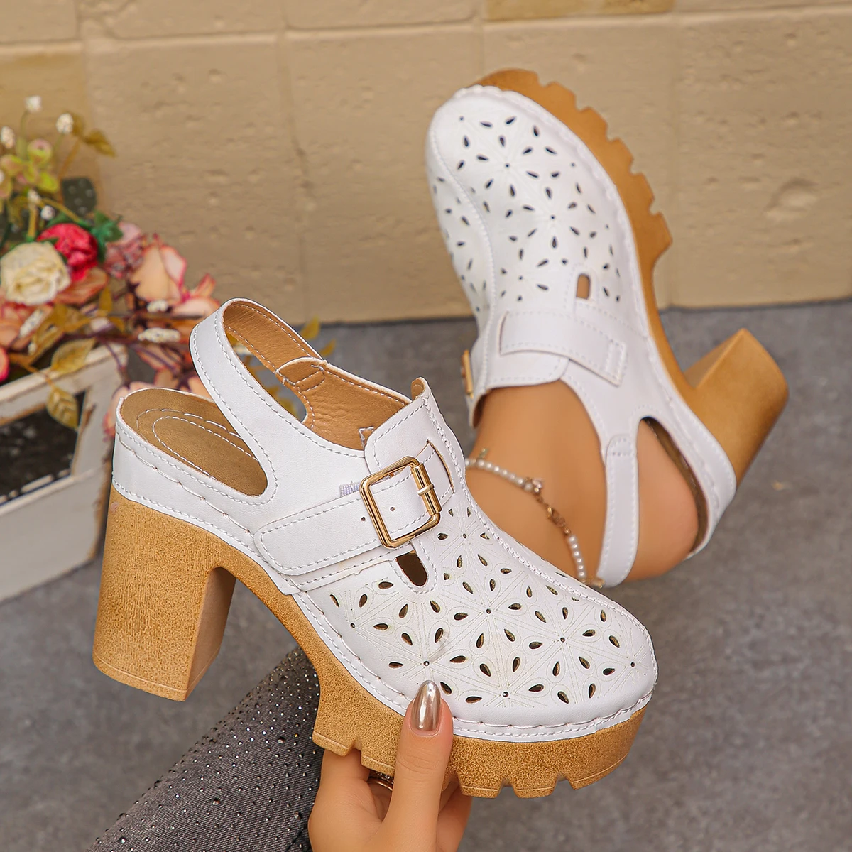 Sandali con tacco spesso da do - Casual Sandal Leather recensione e prezzo