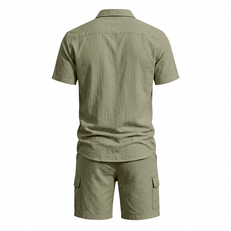 Completo Estivo da Uomo in Lin - Linen Shirt Breathable recensione e prezzo